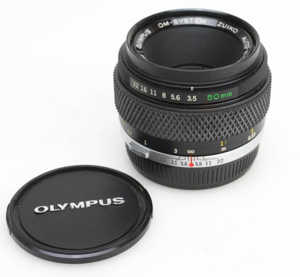 Olympus 50mm F3.5 Zuiko Auto-Macro Lens - Olympus OM Mount