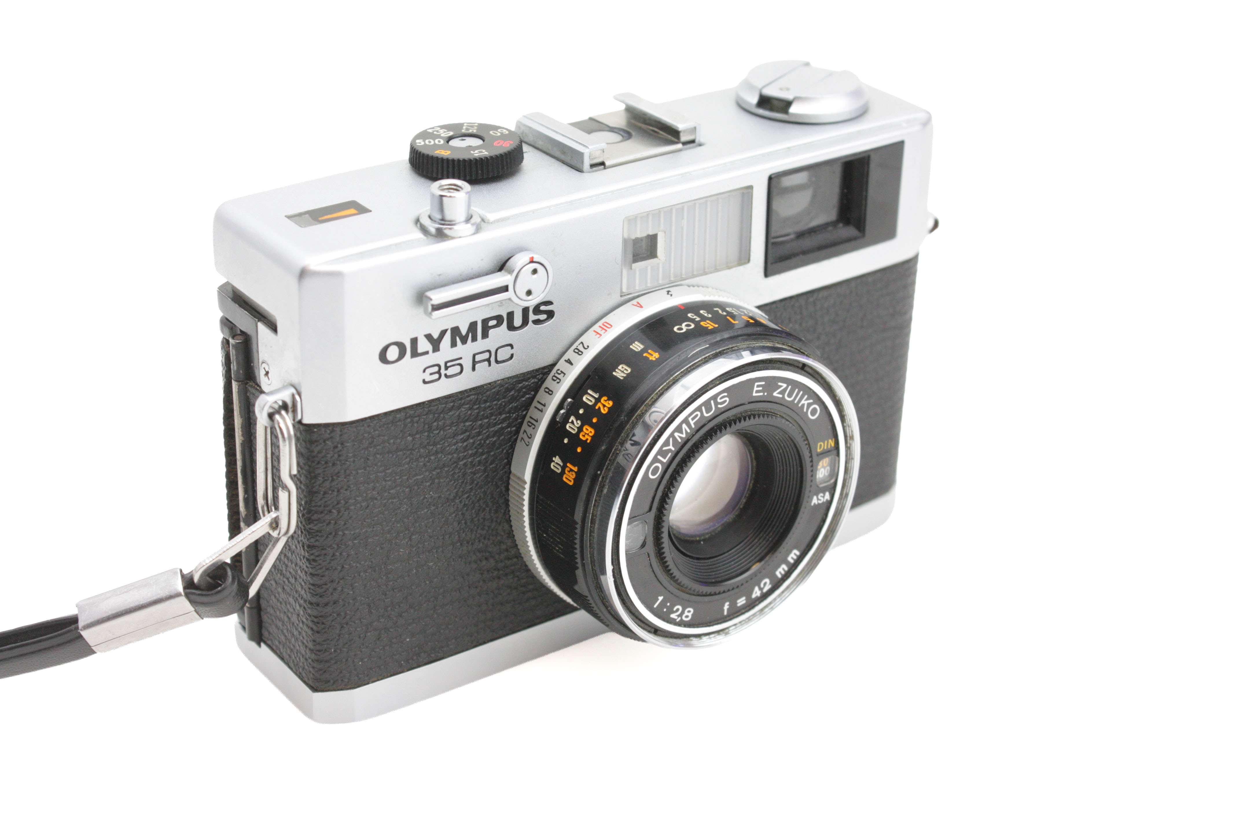 Olympus 35RC Rangefinder Film Camera with Zuiko 42mm f/2.8, Filter & Cap - Image 2