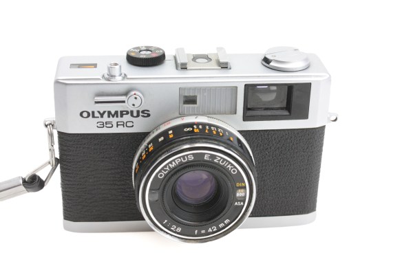 Olympus 35RC Rangefinder Film Camera with Zuiko 42mm f/2.8, Filter & Cap