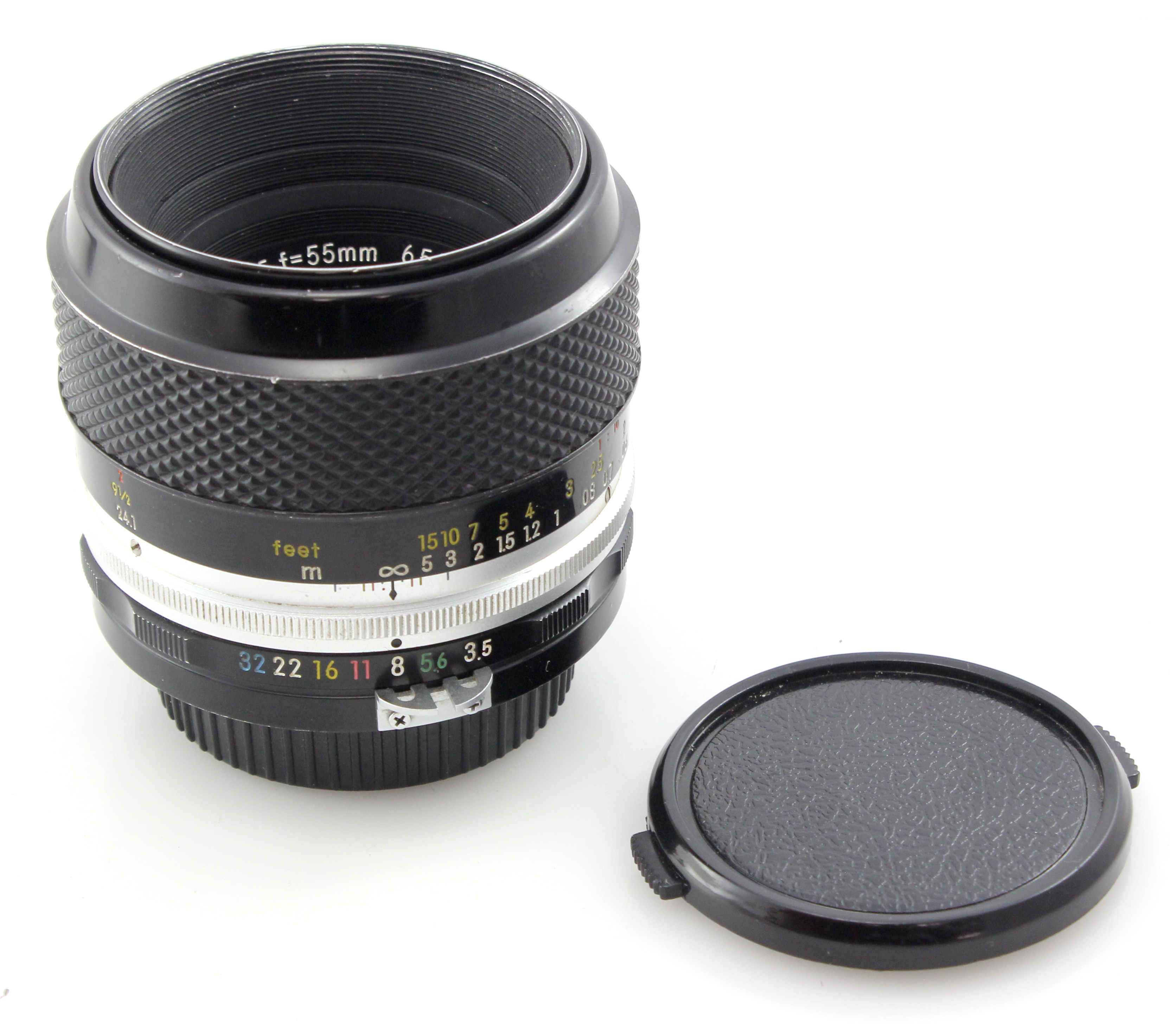 Nikon Micro-NIKKOR-P 55mm f3.5 Macro Close Up Lens - Nikon F Pre-AI Mount
