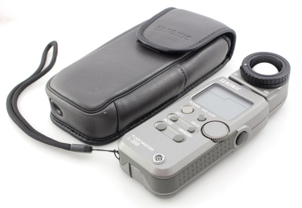 Sekonic L-358 Flash Master Light Meter - Great Condition w/ Case