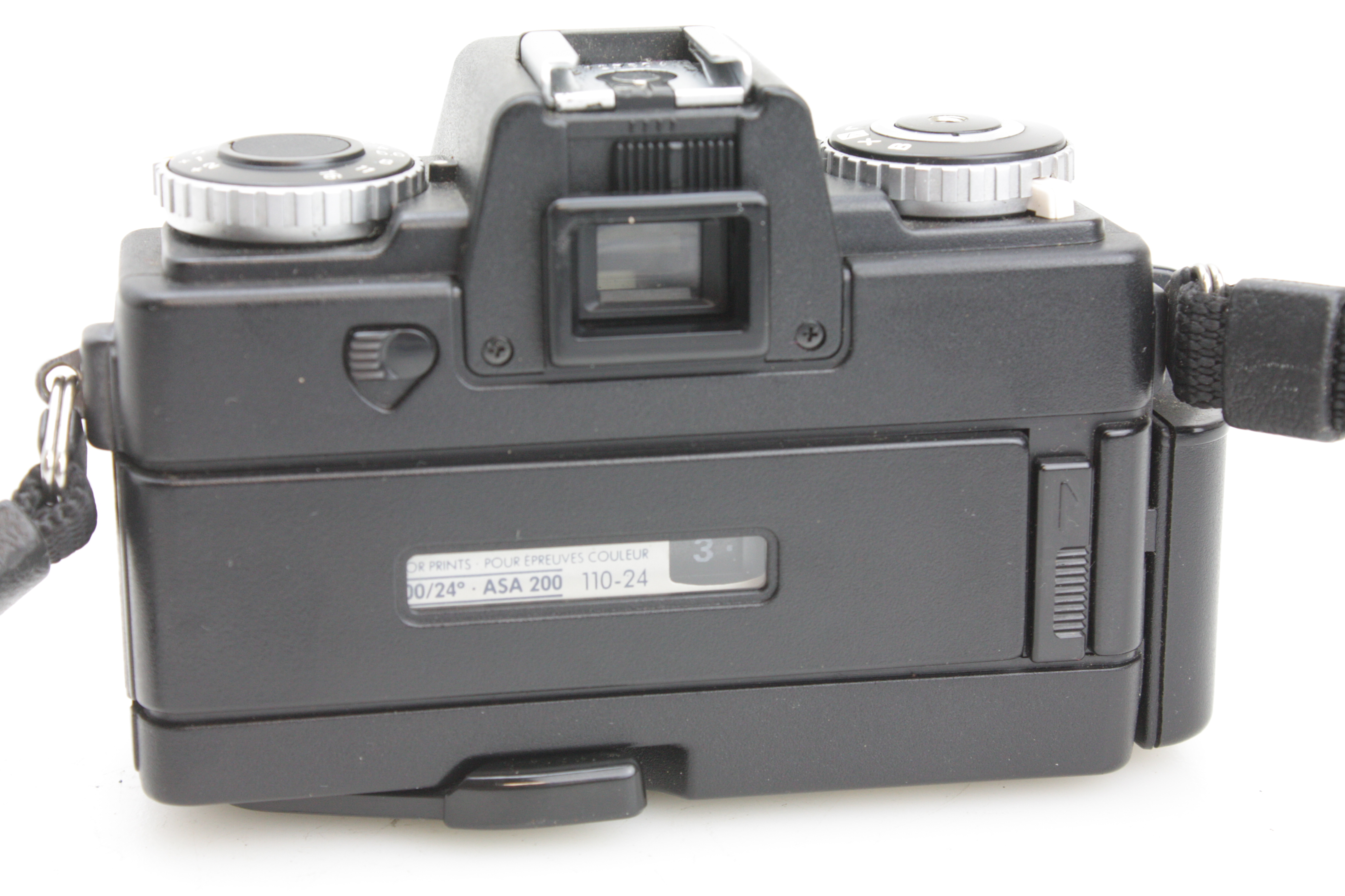 Minolta 110 Zoom SLR Mark II Camera 25-67mm f/3.5 Lens, Flash, Grip, Hood & Case - Image 6