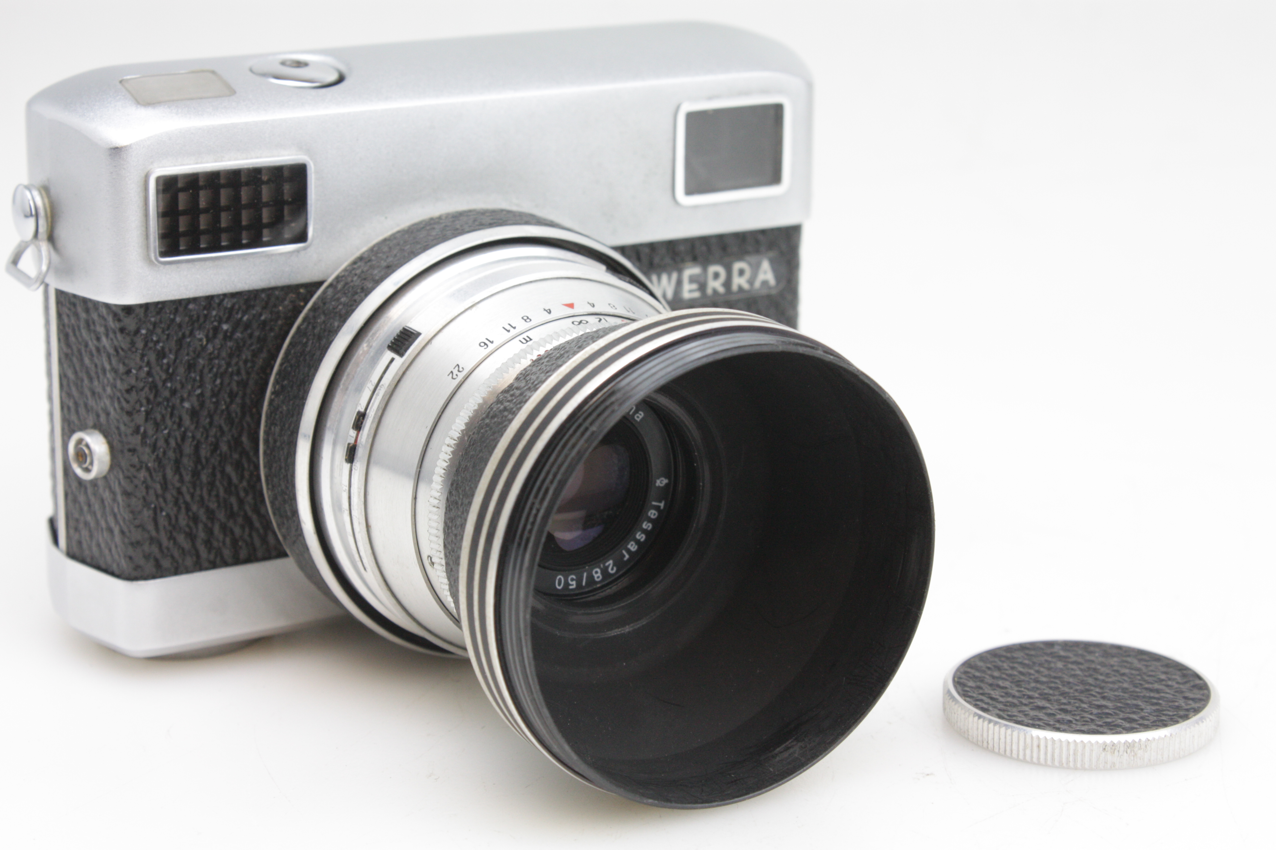 Carl Zeiss Werra 35mm Camera & 50mm f/2.8 Tessar & ERC Case - Image 2
