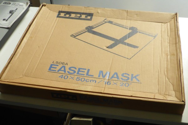 LPL Masking Frame 2-Blade Print Easel 20x16" (Paper Size 40x50cm) - Boxed