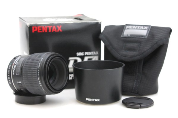Pentax 100mm f/2.8 D FA, with Caps & Hood - Pentax K (KAF) Mount - Boxed