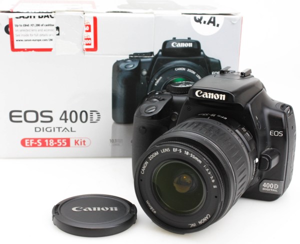 Canon EOS 400D -10.1MP APS-C Sensor Camera w 18-55mm f/3.5-5.6 Zoom Lens