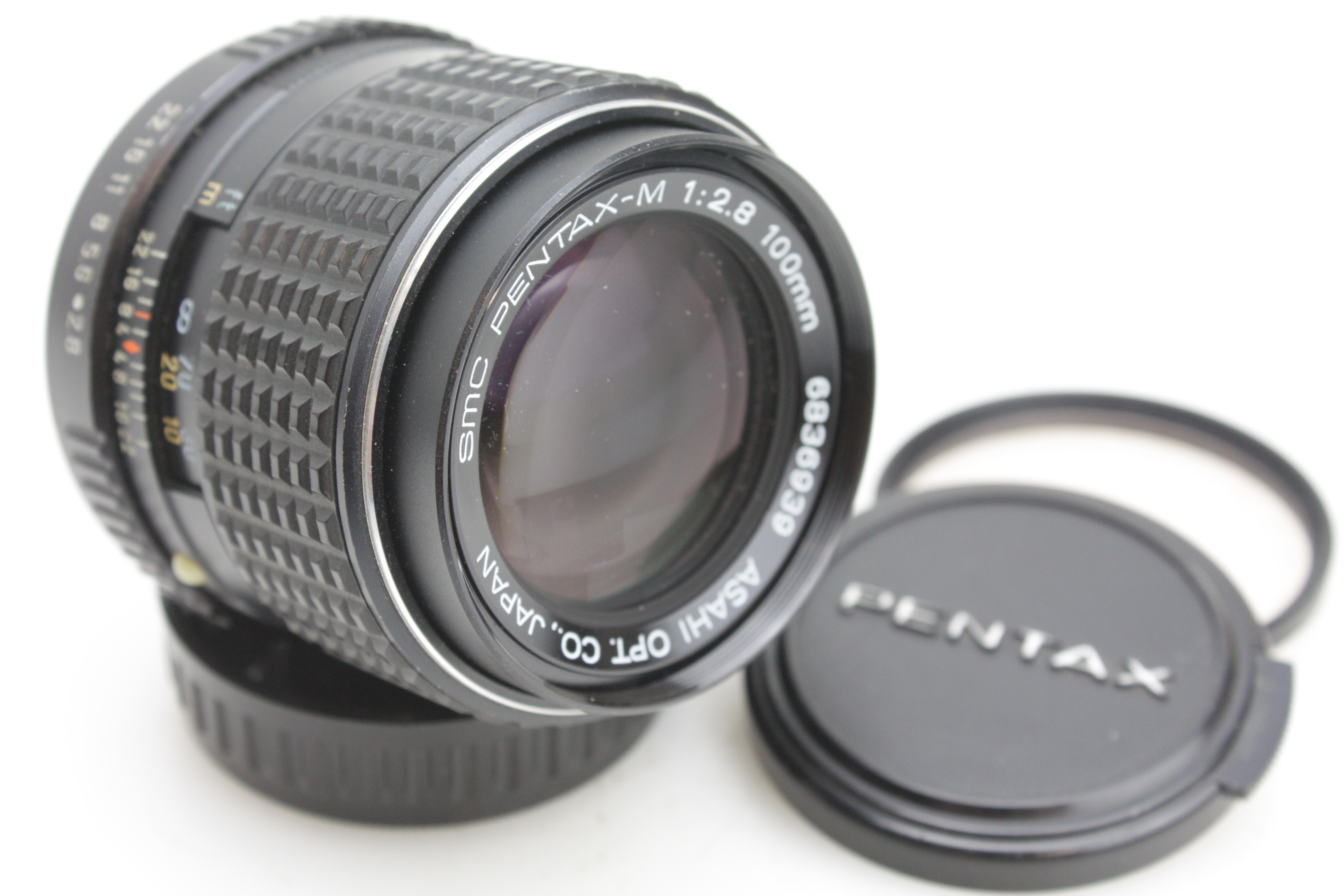 Excellent Asahi SMC Pentax-M 100mm f/2.8 Portrait Lens for PK/K Mount