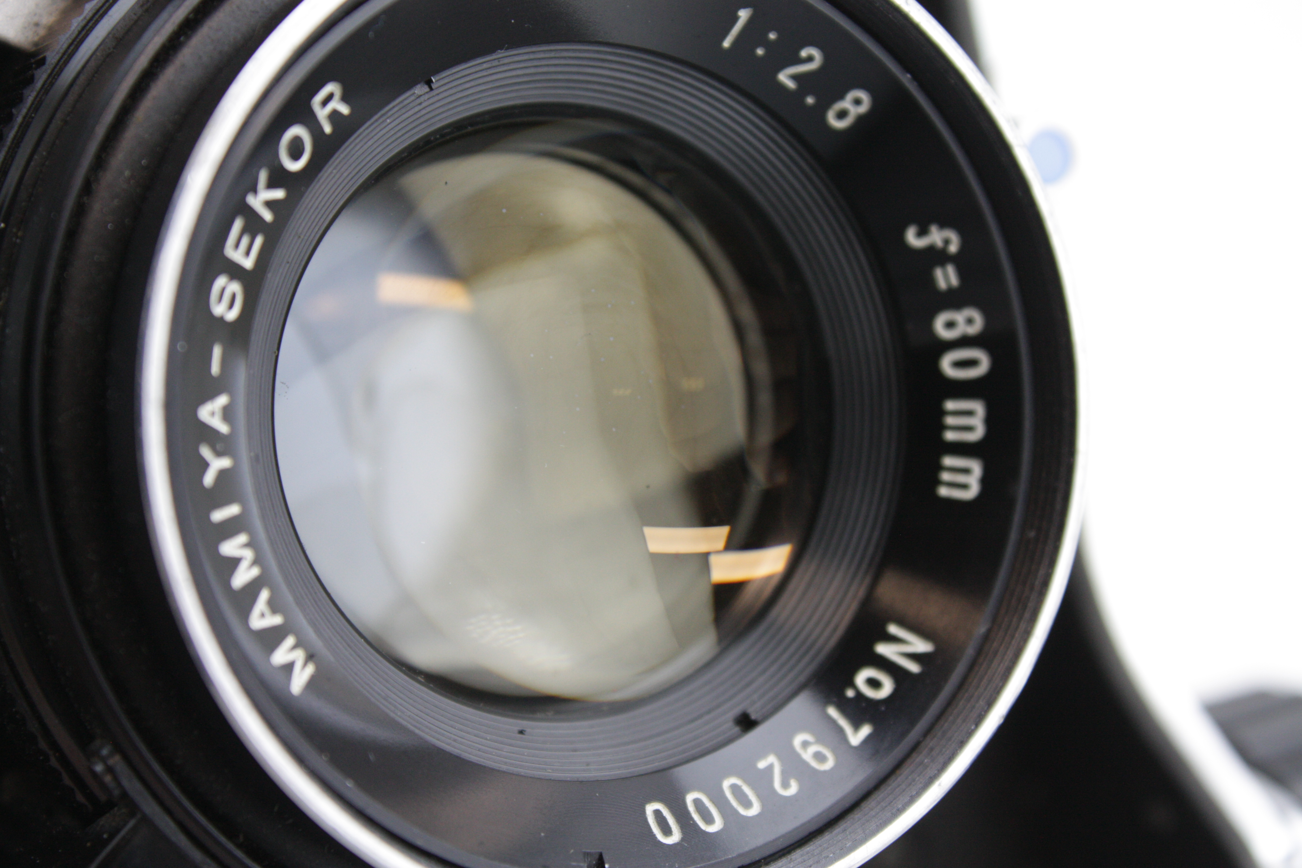 Mamiya C220 TLR Medium Format Camera 80mm f/2.8 Lens (Blue Dot) & Instructions - Image 6