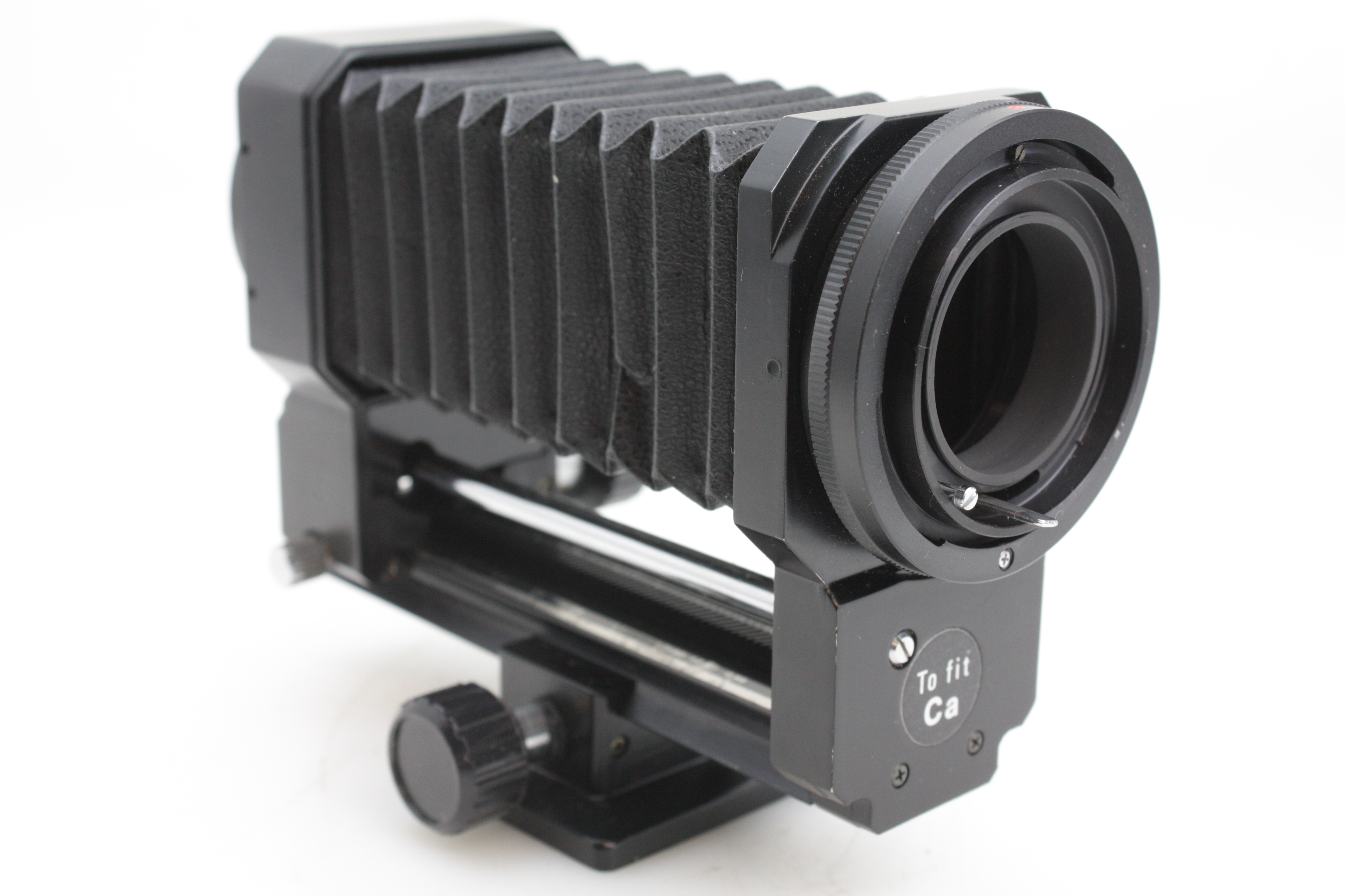 MACRO Canon FD Auto Bellows & Focus Rail +Caps CLOSE-UP - Image 6