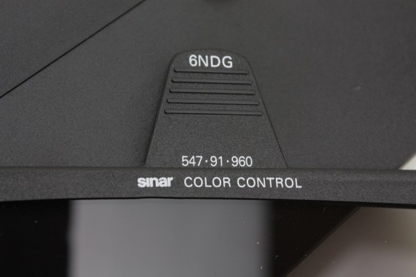 Sinar 6NDG (547.91.960) Colour Control Graduated ND Filter
