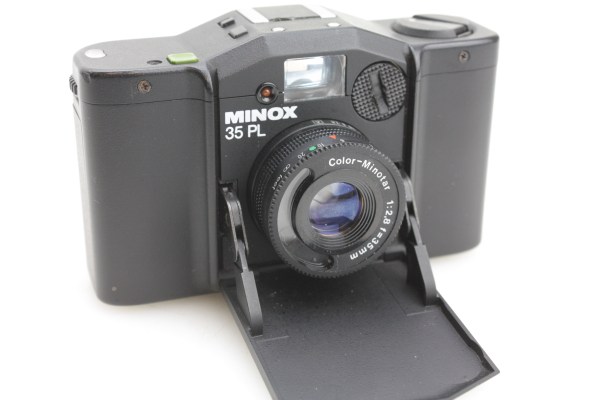 Serviced Minox 35 PL 35mm Film Compact Camera 35mm f/2.8 Color-Minotar