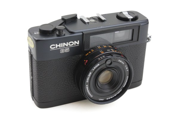 Chinon 35 Compact 35mm Camera, with 38mm f/2.7 Lens  - New seals!