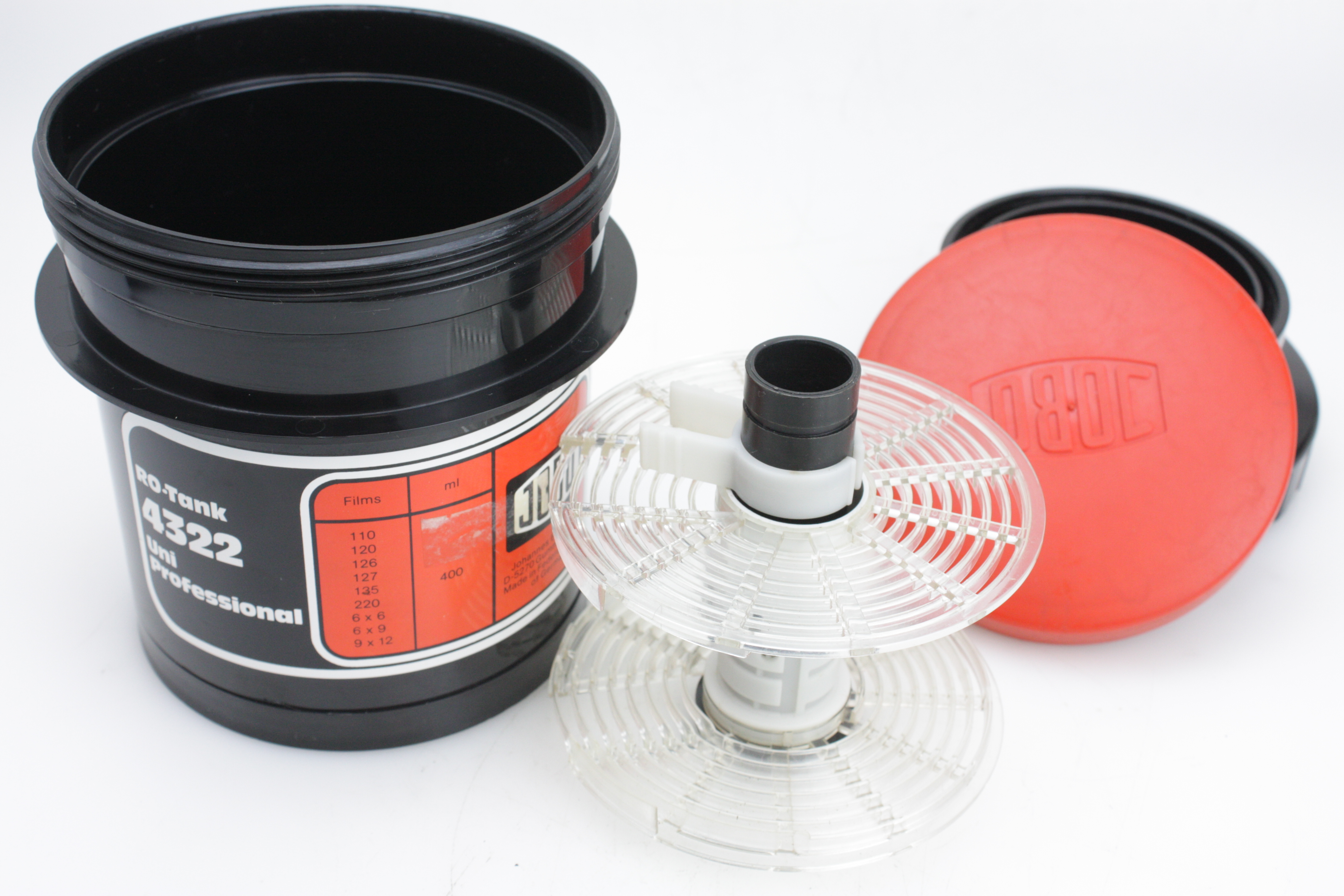 JOBO Ro-Tank 4322 Film 110/35mm/120 Developing Tank, with Magnet