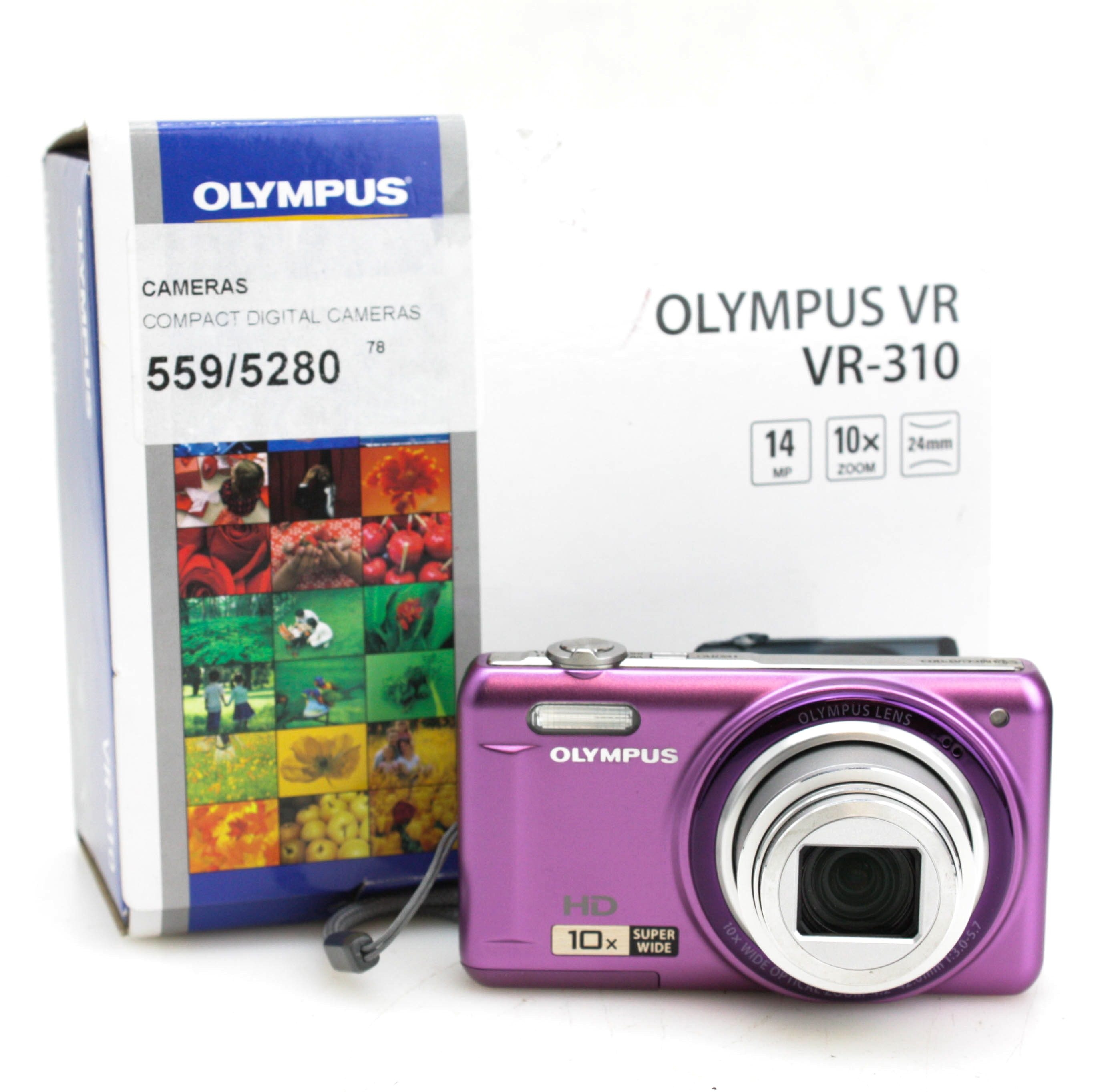 Olympus VR-310 Digital 14 Megapixel Digital Compact Camera - Boxed