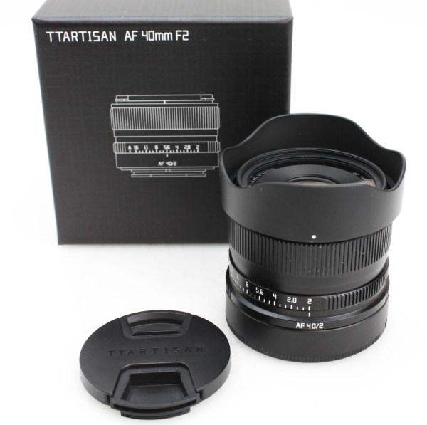 TTArtisan 40mm f/2 Prime Auto Focus Lens for L Mount - Boxed