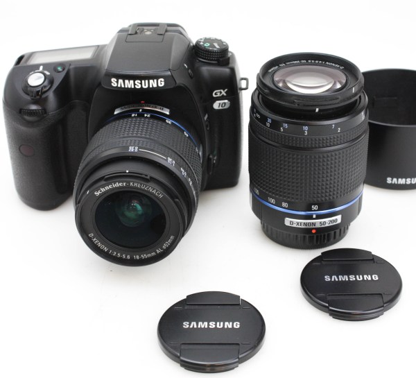 Samsung GX10 - 10.2MP APS-C DSLR Camera, with 18-55mm + 50-200mm Lenses