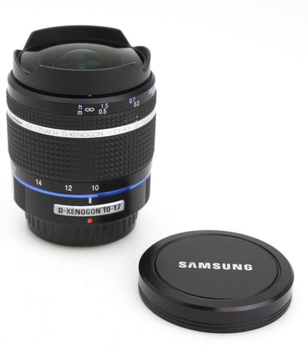 Samsung 10-17 mm f3.5-4.5 D-Xenogon ED Fish-Eye Lens. Pentax K Mount