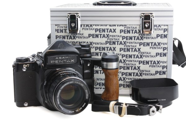Asahi Pentax 6x7 120 Film Camera, with 105mm f/2.4 Lens & Metered Prism - Serviced