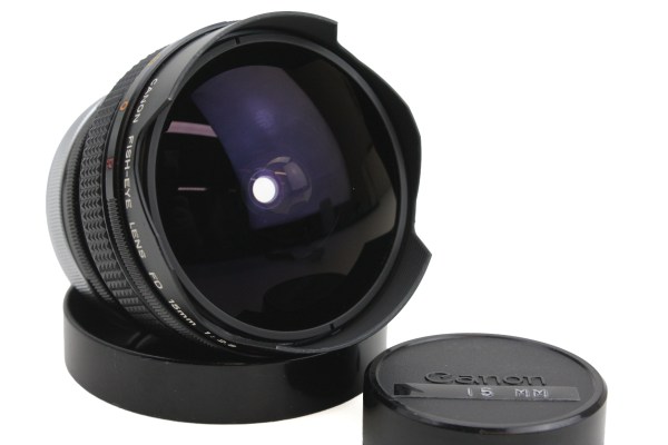 Canon 15mm f/2.8 S.S.C Fisheye Prime Lens - Canon FD Mount
