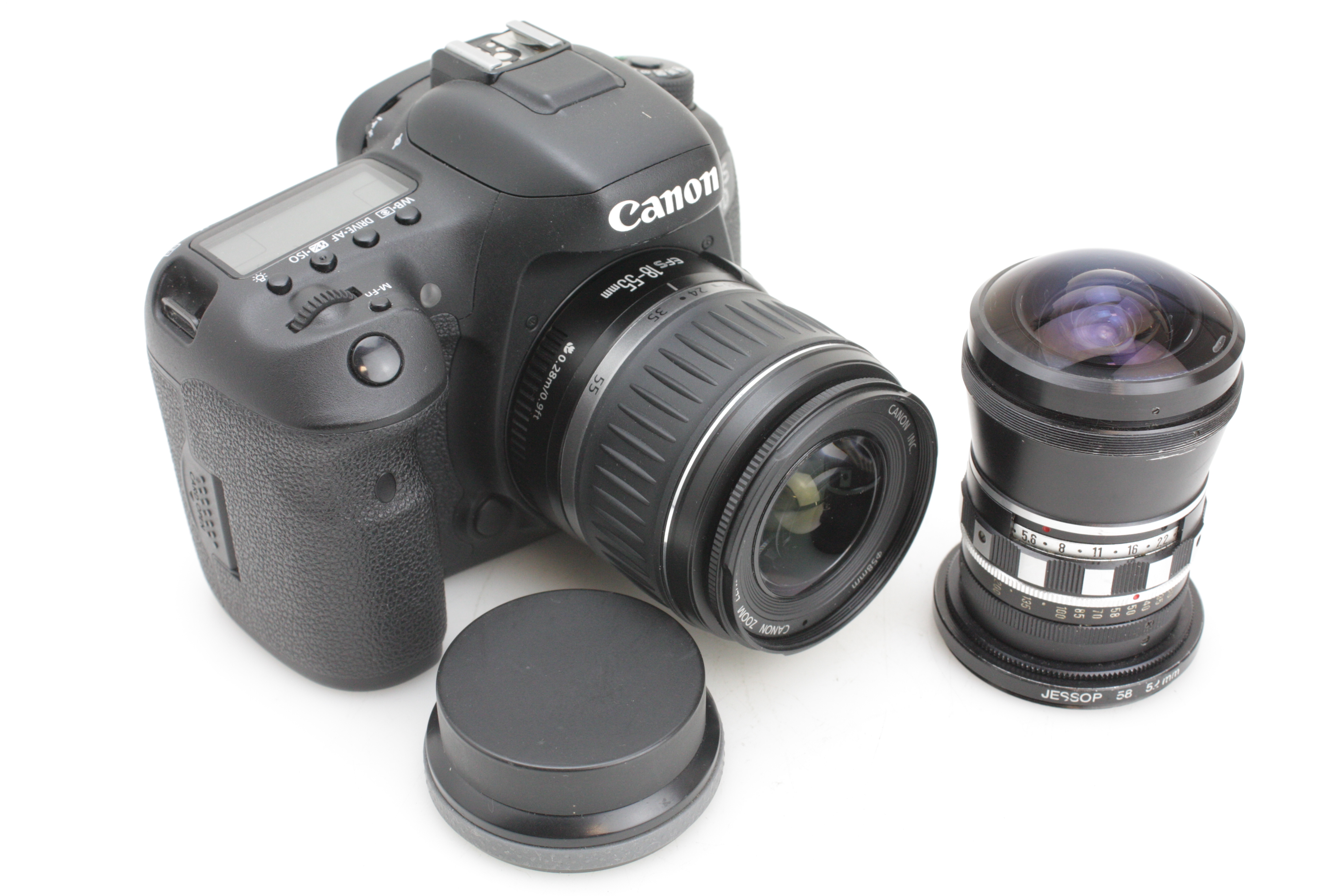 Unbranded 8mm(?) f/3.5 Fish-Eye Supplementary Lens - 49mm / 58mm - Image 5