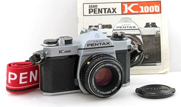 Pentax K1000 35mm Film Camera with SMC Pentax-M 50mm f/2 Lens