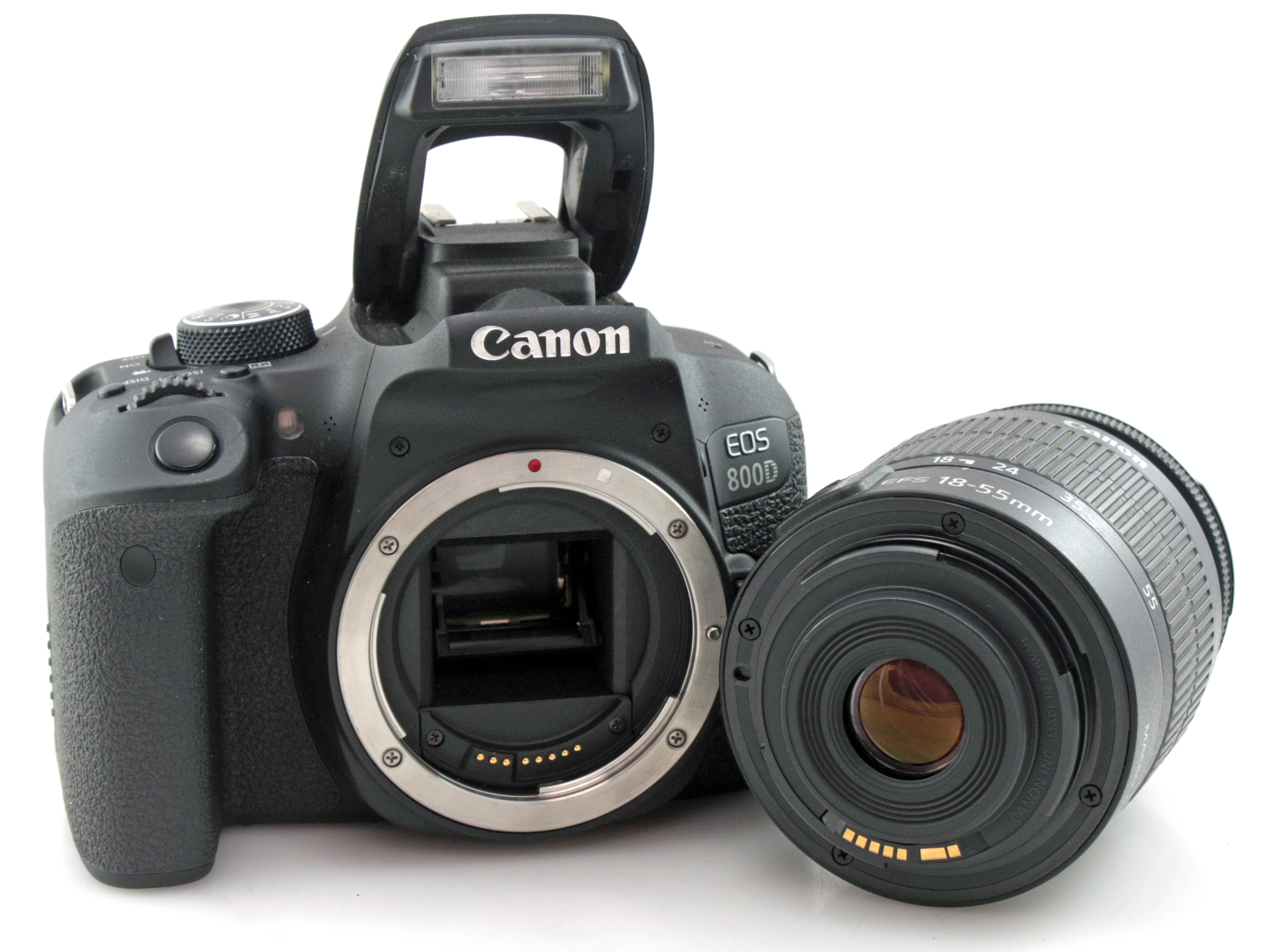 Canon EOS 800D 24.2 MP DSLR Camera w/ EF-S 18-55mm f3.5-5.6 IS Zoom Lens - Only 220 shots taken! - Image 2