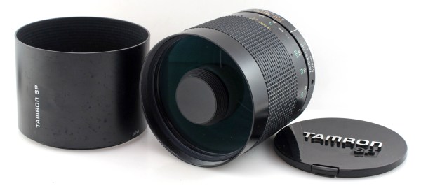 Tamron SP 500mm f/8 Tele Mirror Lens - Adaptall 2 AD2 .  Pentax Nikon Sony Canon mount