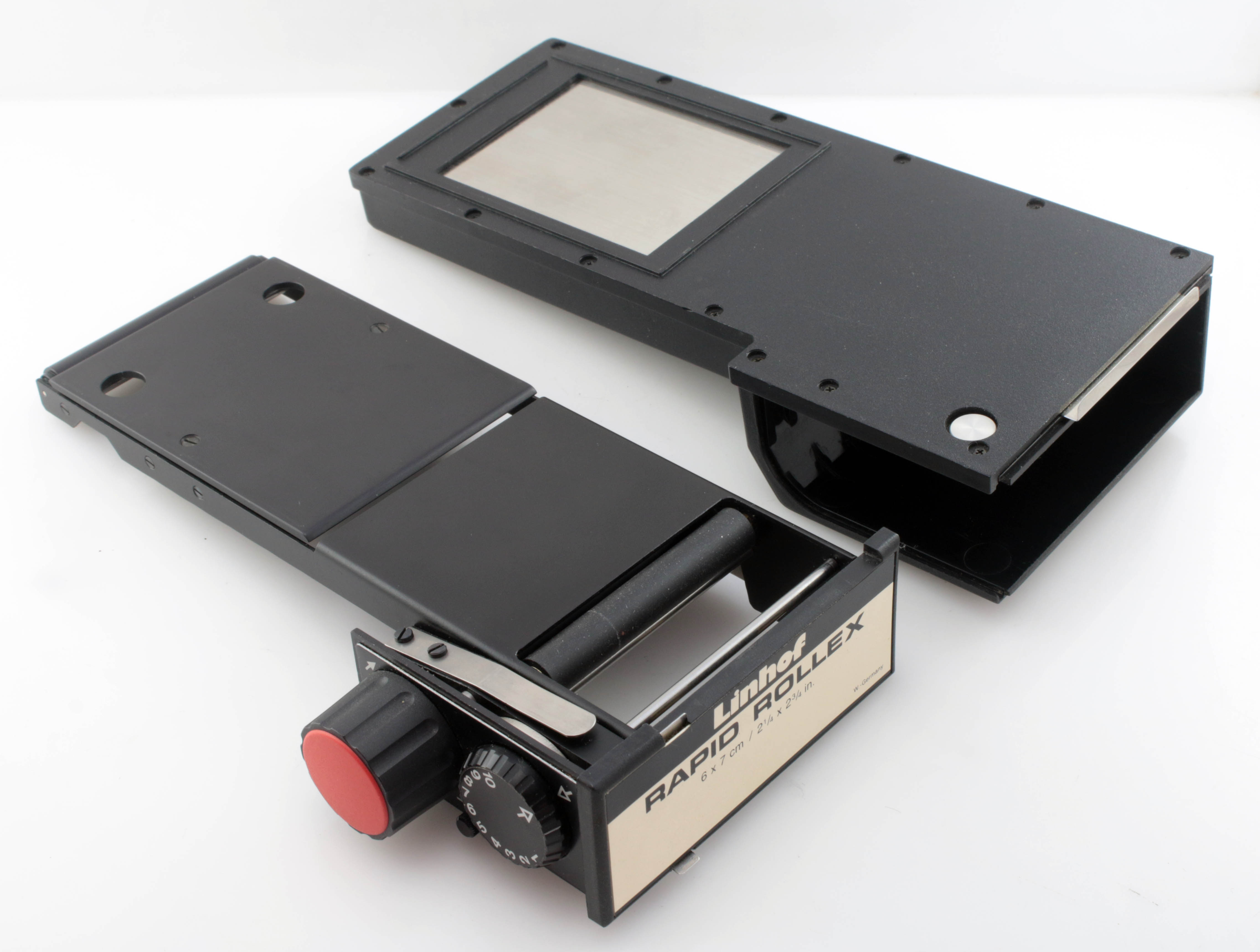 Linhof Rapid Rollex 6x7 Roll Film Back - 10 Exp / 120 for Linhof 6x9cm ground glass back - Image 5