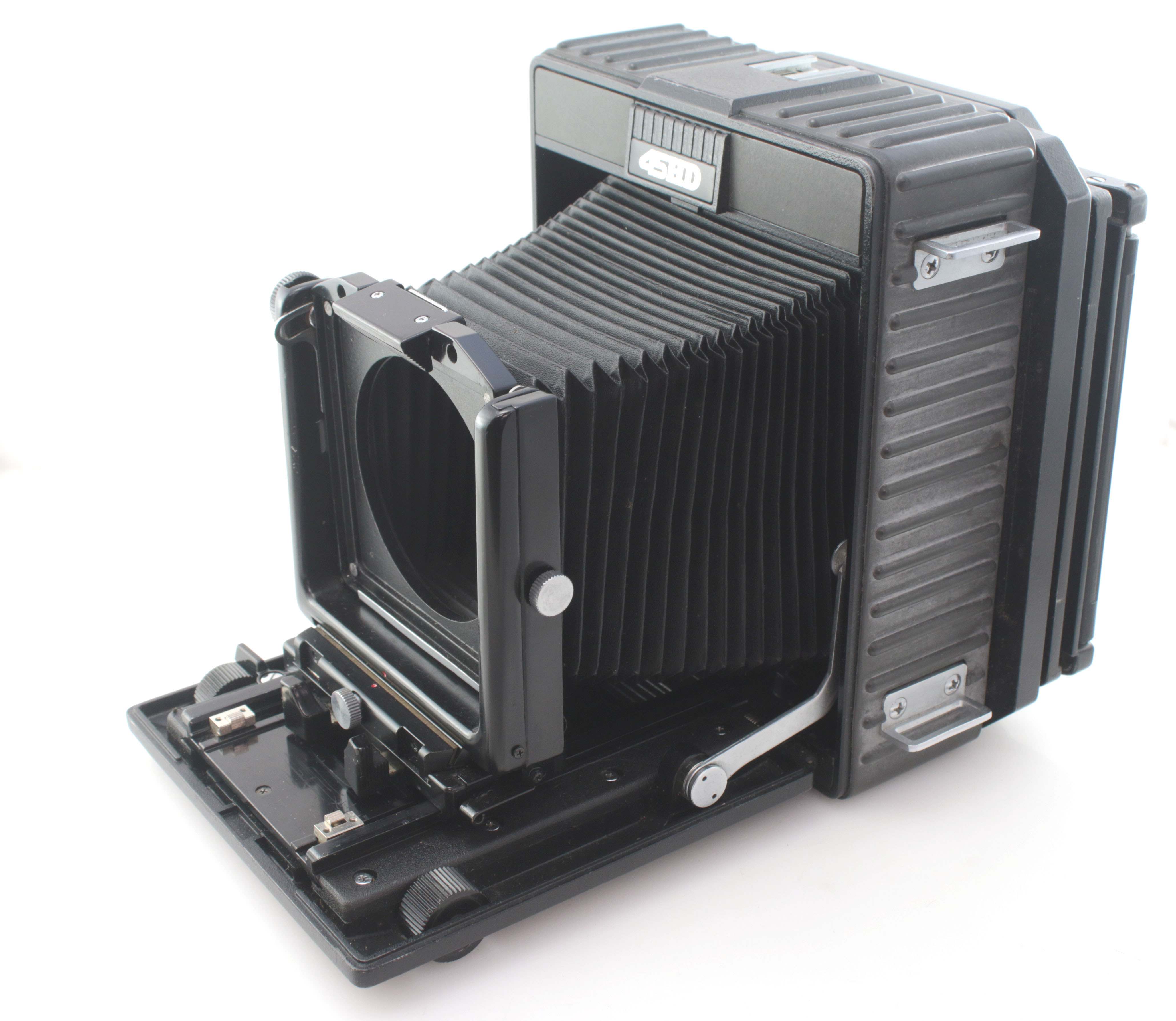 Horseman 45HD 5x4 Field Camera. Black. With Fresnel Screen. Large Format - Image 4