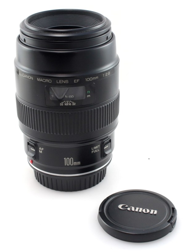 Canon EF 100mm f2.8 Macro Lens - for EOS DSLR Cameras - Good Condition