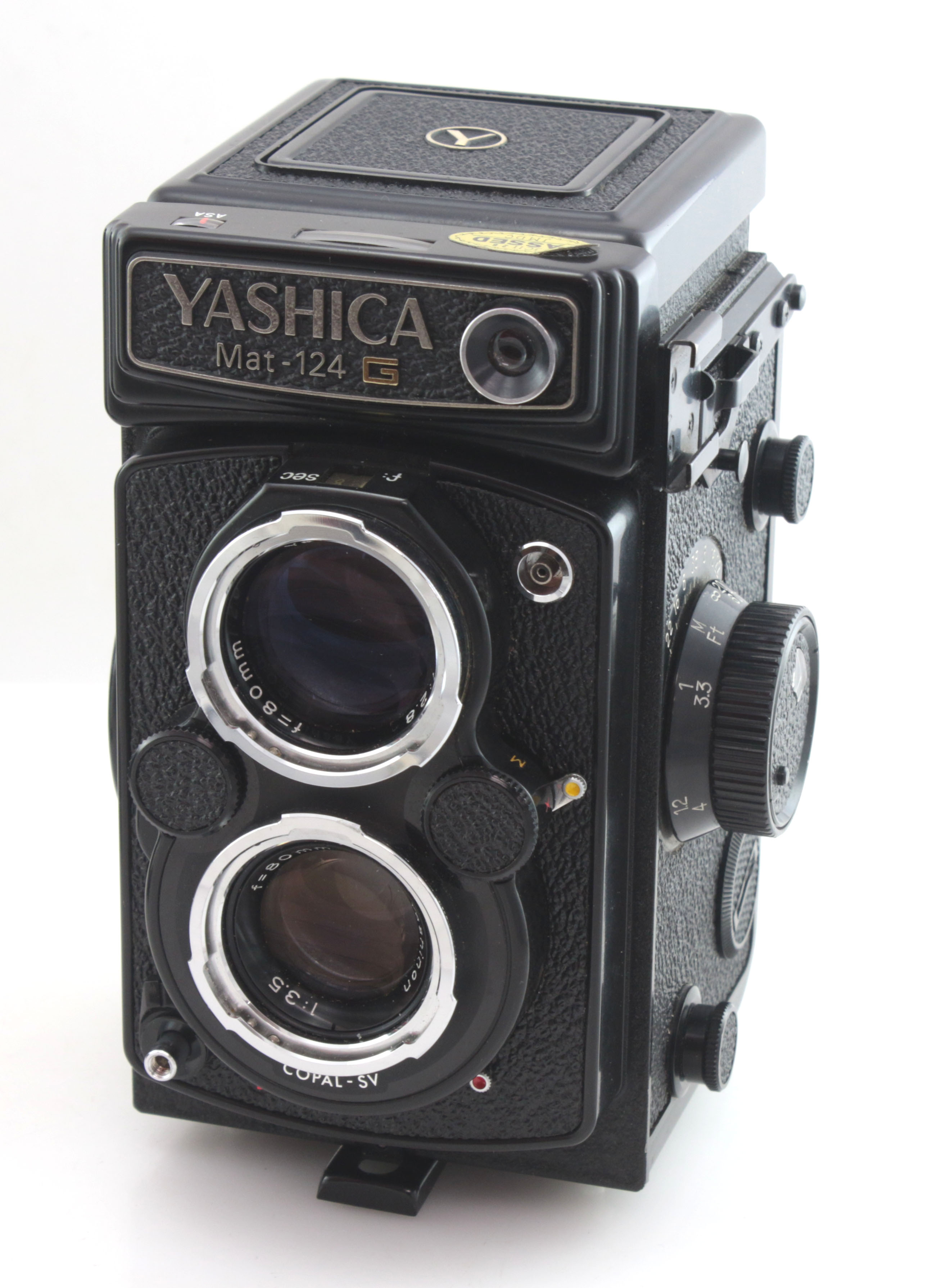 Yashica Mat-124G Medium Format Camera - 80mm f3.5 lens, Case - Great condition - Image 3