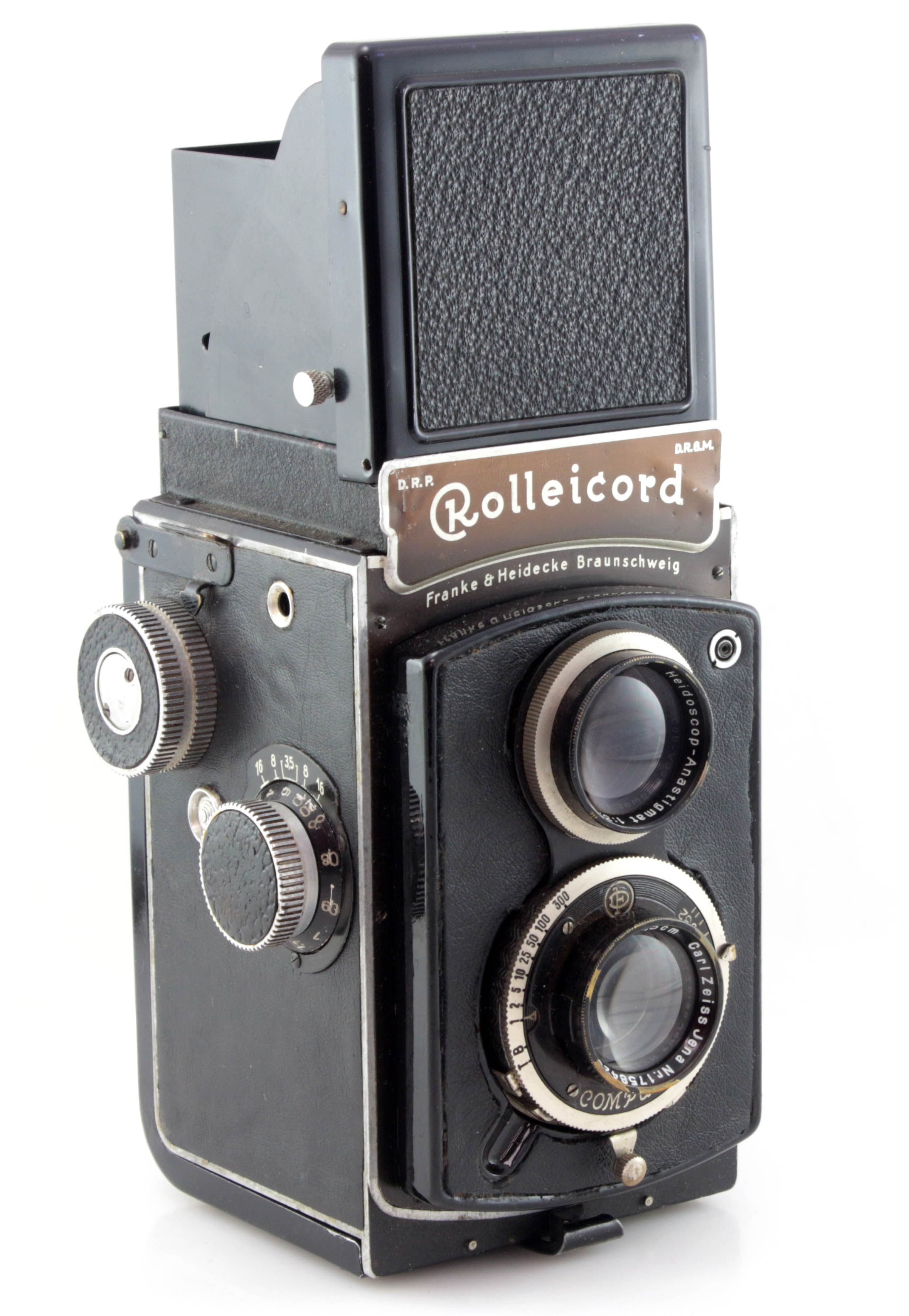 Rolleicord I Medium Format film TLR Camera w/ Carl Zeiss Triotar 7.5cm f/3.5 Lens - Image 3