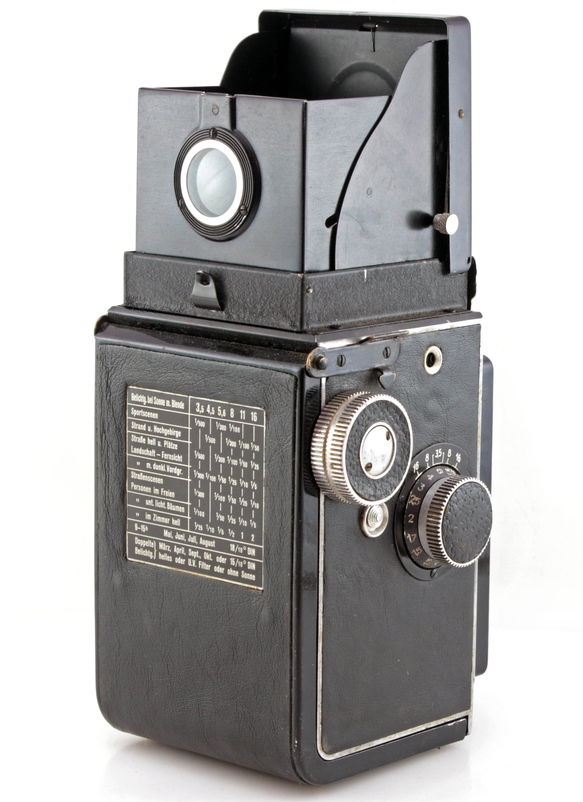 Rolleicord I Medium Format film TLR Camera w/ Carl Zeiss Triotar 7.5cm f/3.5 Lens - Image 4