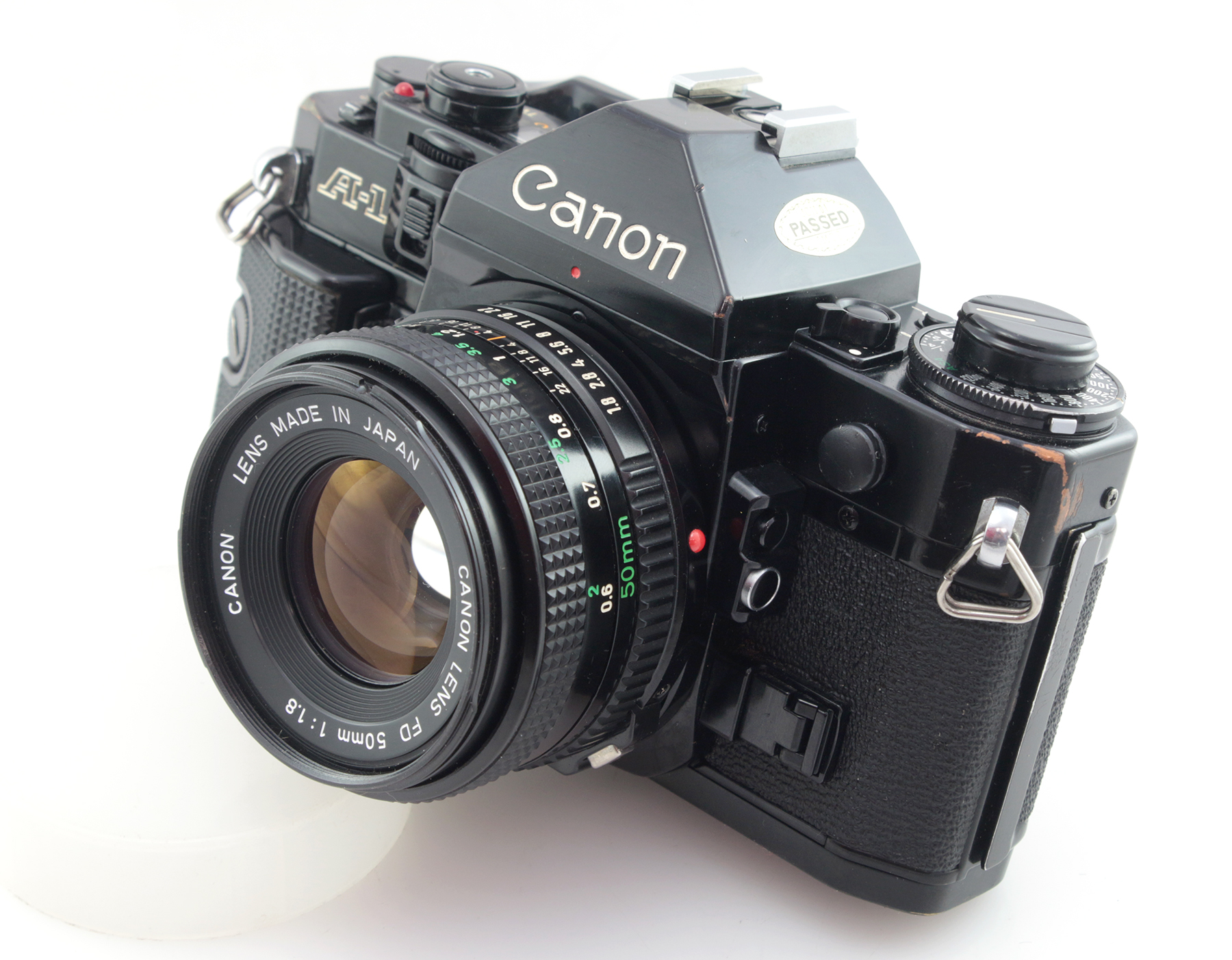 Canon A1, 35mm SLR Camera with FD 50mm f/1.8 Lens - working and clean condition - Image 2