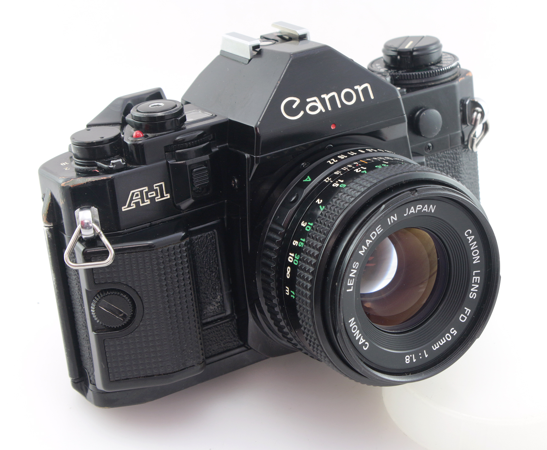 Canon A1, 35mm SLR Camera with FD 50mm f/1.8 Lens - working and clean condition - Image 3