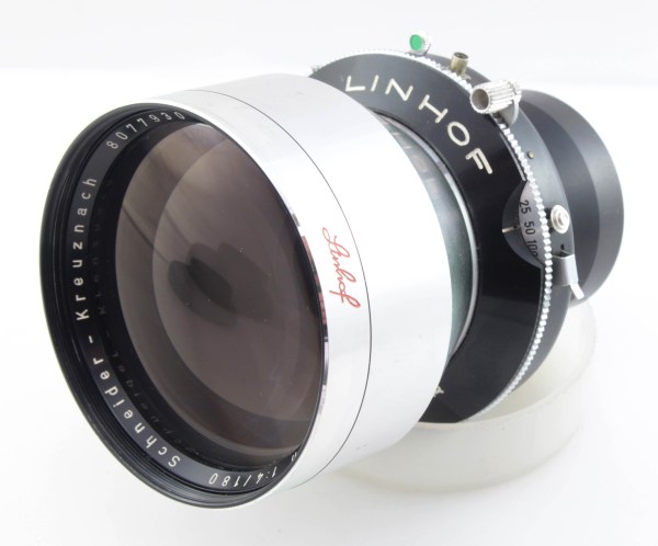 Schneider Tele-Arton 180mm f/4 Technika Telephoto Lens - Linhof Compur 1 shutter