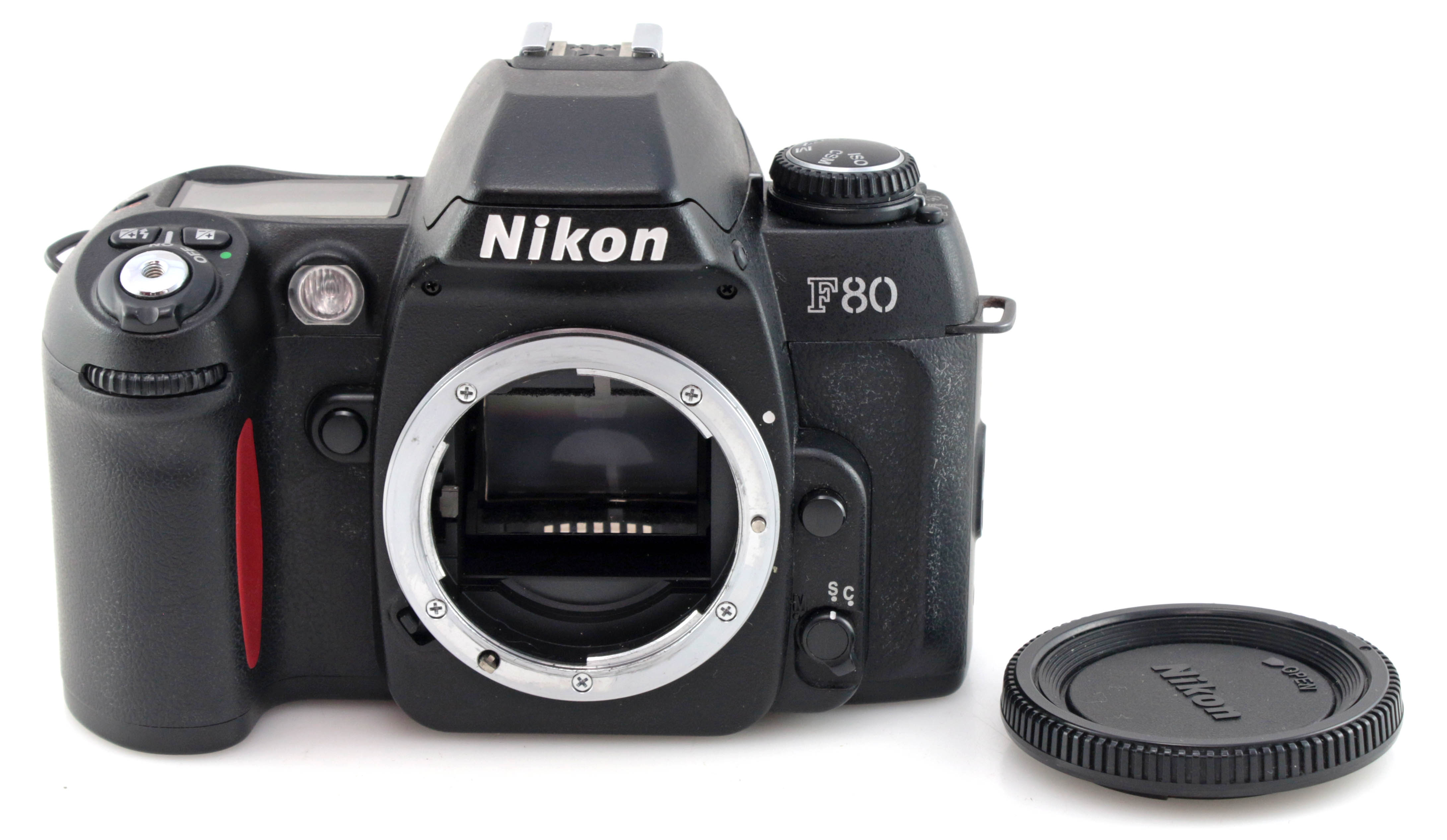 Nikon F80 35mm Film SLR Camera Body Black. Fully Working