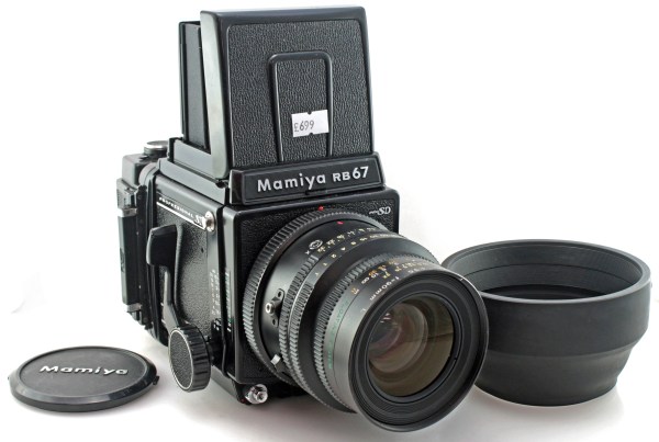 Mamiya RB67 Pro SD Medium Format Film Camera - Waist Level Finder & K/L 90mm f/3.5 L Lens