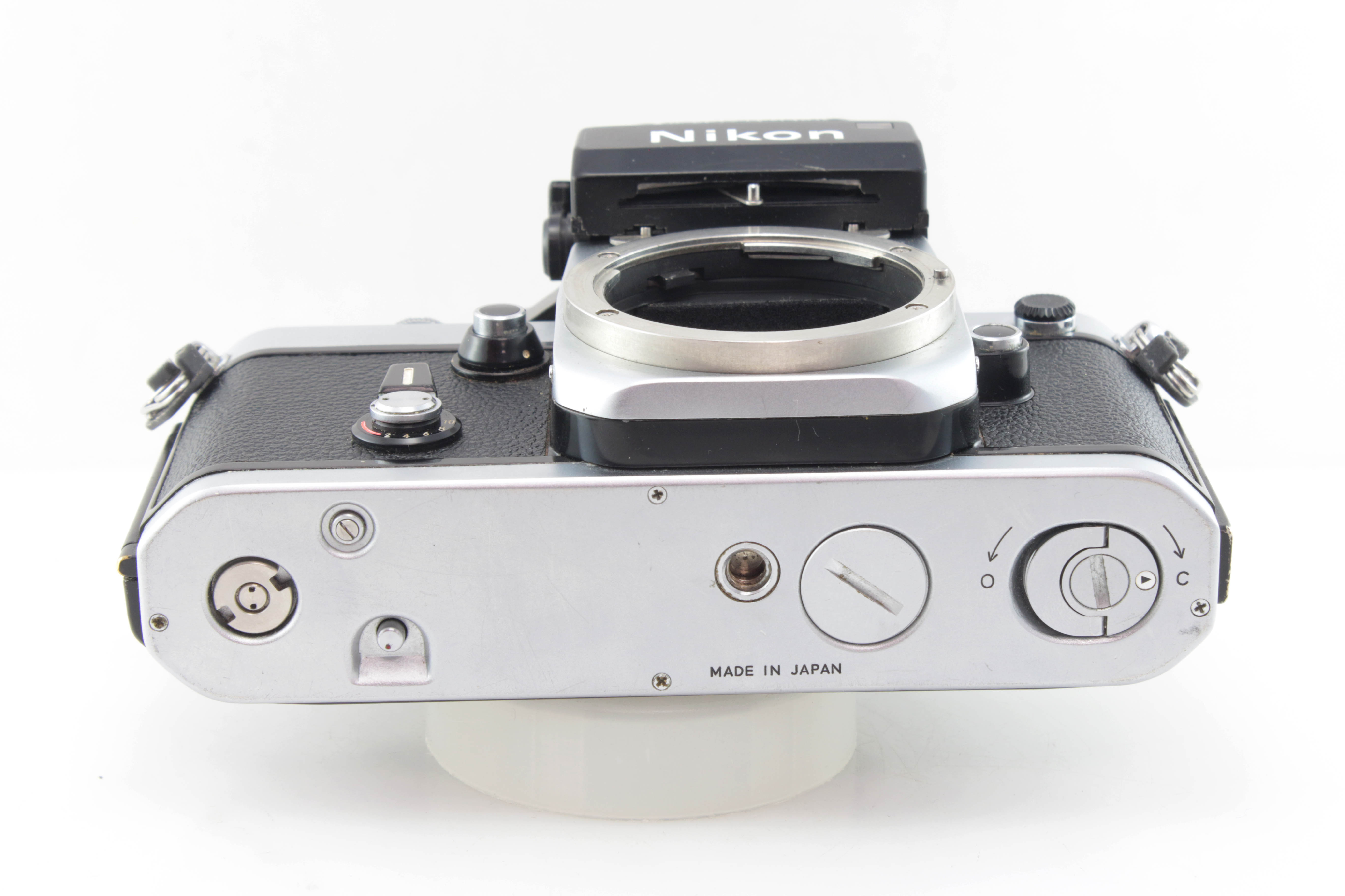 Nikon F2 w/ DP-1 Finder - Professional 35mm SLR Camera Body - working but meter won't turn off - Image 6