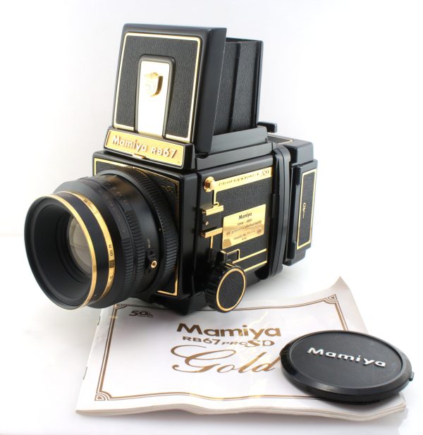 Mamiya RB67 Pro SD Medium Format Film Camera - Gold 50th Anniversary Edition