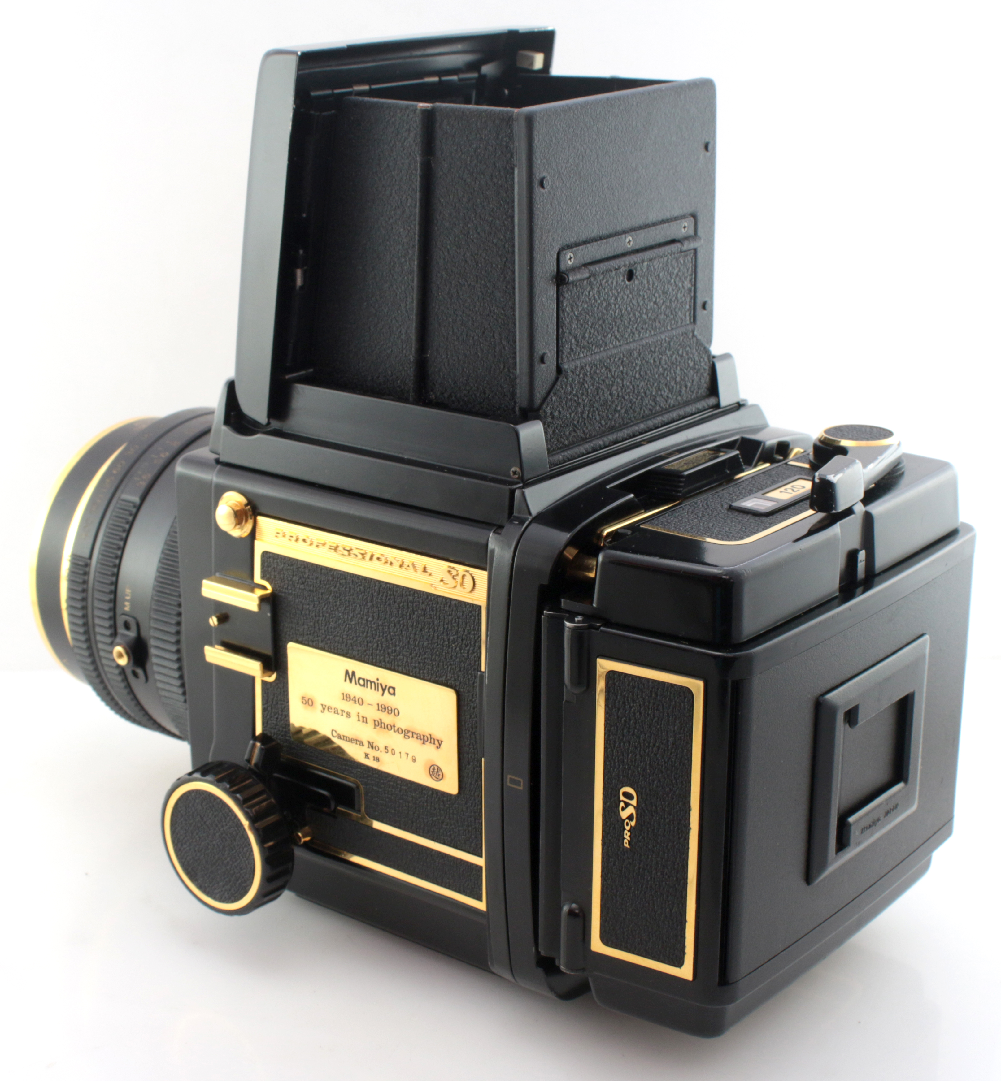 Mamiya RB67 Pro SD Medium Format Film Camera - Gold 50th Anniversary Edition - Image 5
