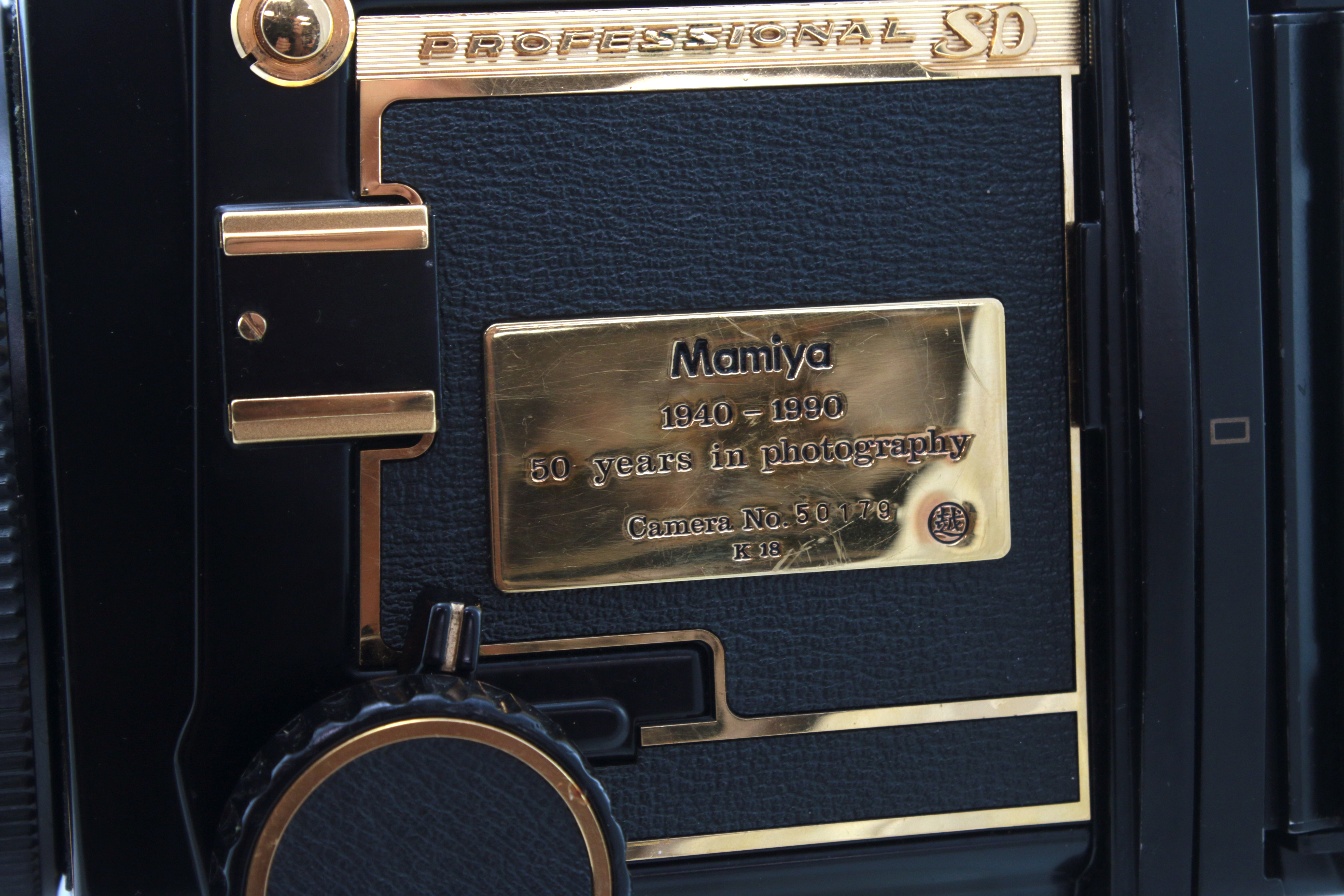 Mamiya RB67 Pro SD Medium Format Film Camera - Gold 50th Anniversary Edition - Image 8