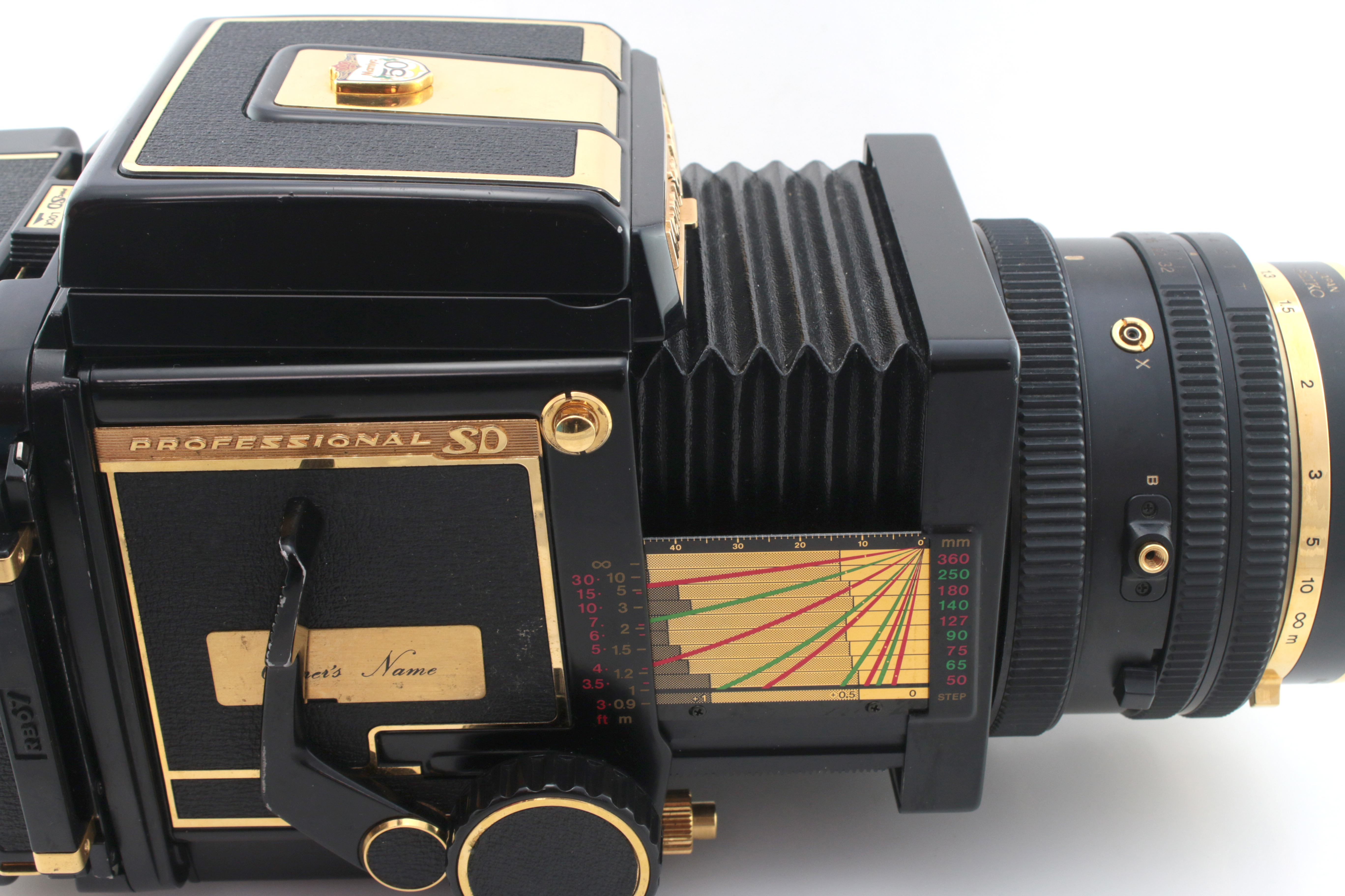 Mamiya RB67 Pro SD Medium Format Film Camera - Gold 50th Anniversary Edition - Image 9