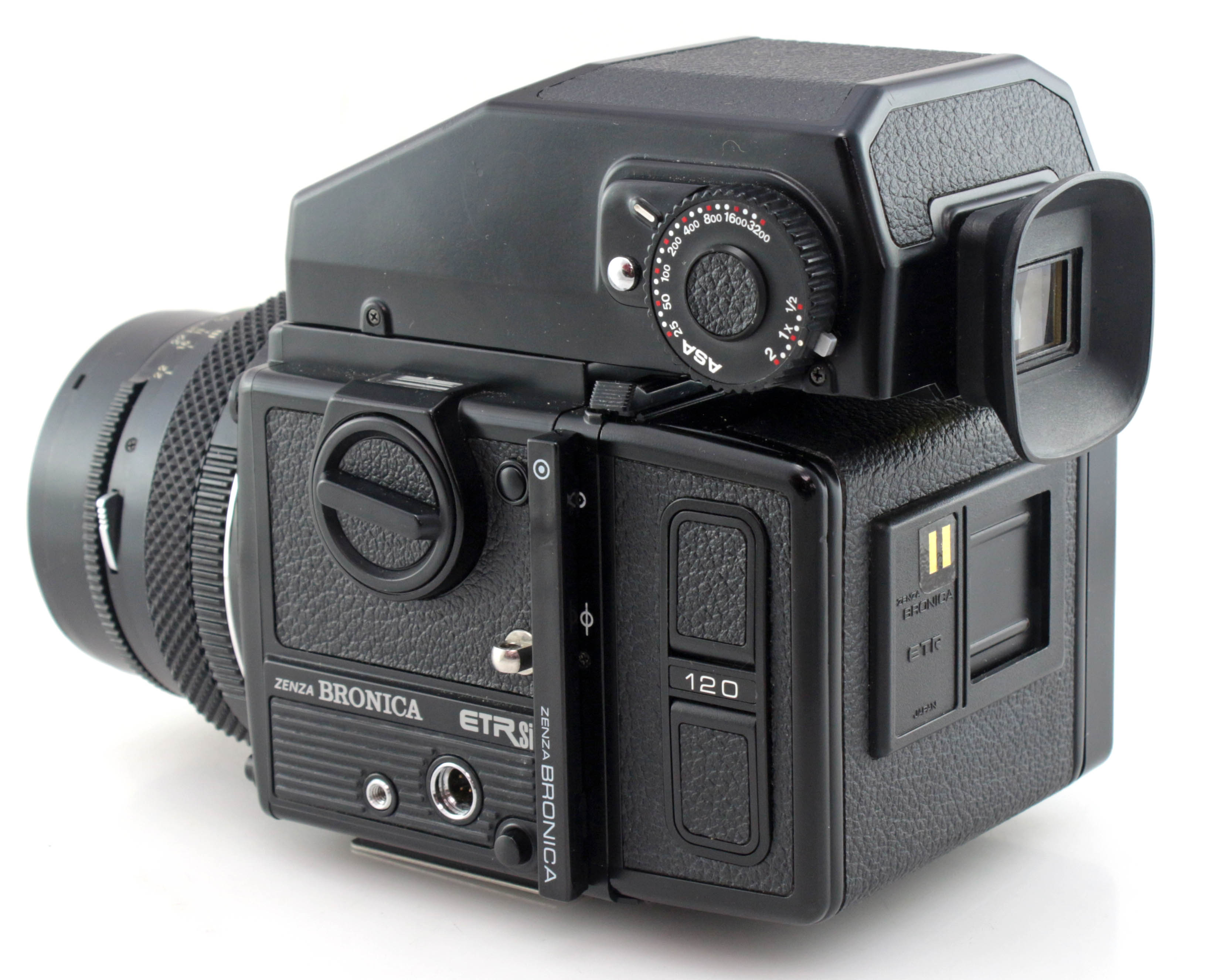 Bronica ETRSi 6x4.5 Medium Format Camera w/ AEII Prism finder + Zenzanon 40mm f4 Wide Angle Lens - Image 5