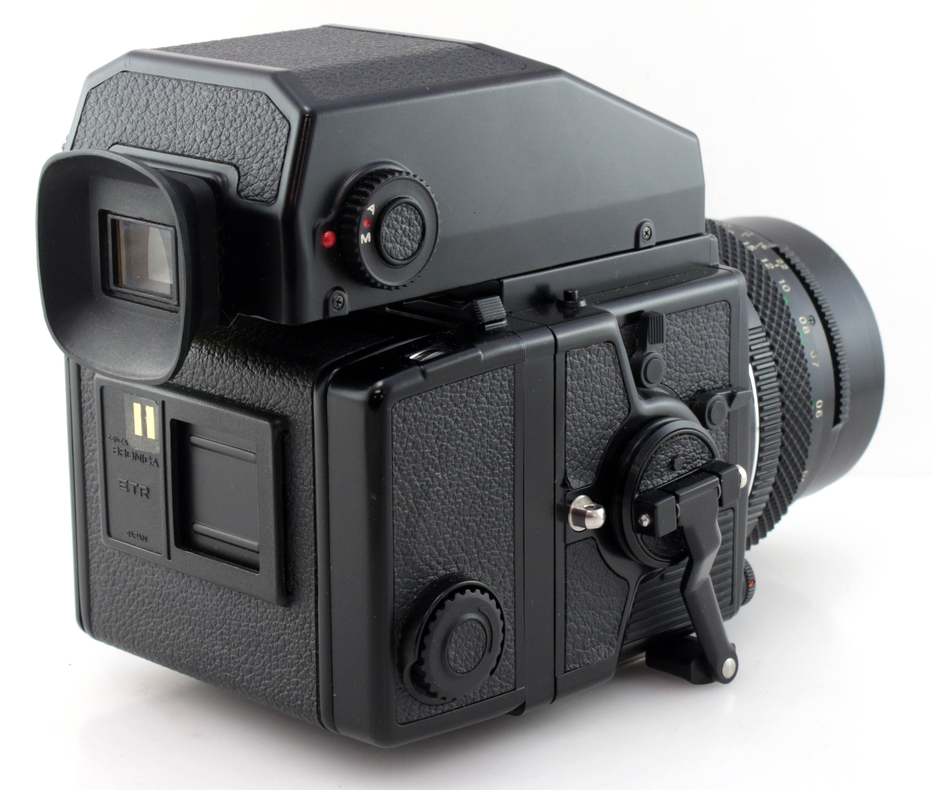 Bronica ETRSi 6x4.5 Medium Format Camera w/ AEII Prism finder + Zenzanon 40mm f4 Wide Angle Lens - Image 6