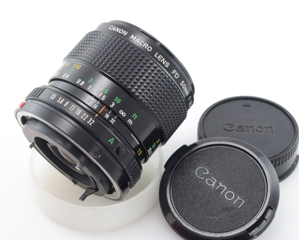 Canon FD 50mm f/3.5 Macro - FD Mount Macro Prime Lens
