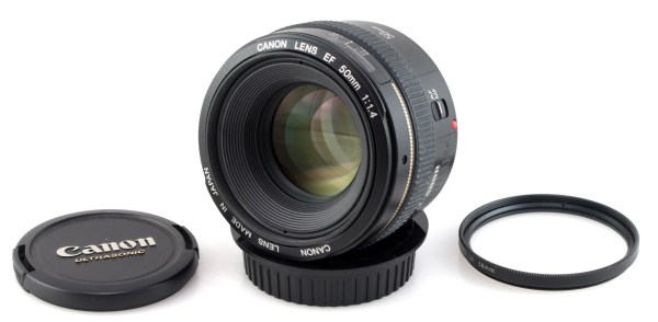 Canon EF 50mm f1.4 USM Lens Fast Full Frame Prime Lens EOS EF mount