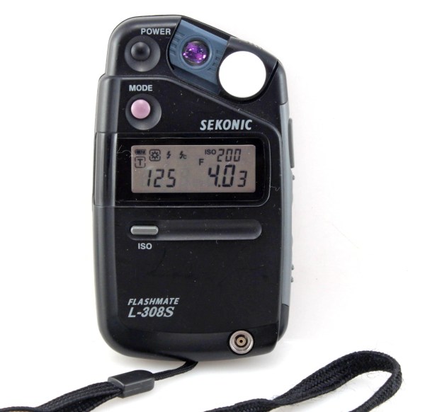 Sekonic L-308S Flashmate Ambient and Flash Light Meter - Good working condition