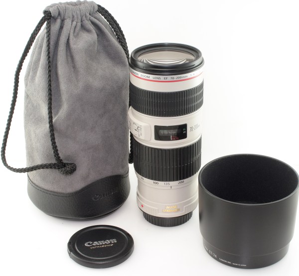 Canon EF 70-200mm f4 IS L USM Telephoto Zoom Lens - EOS DSLR fit
