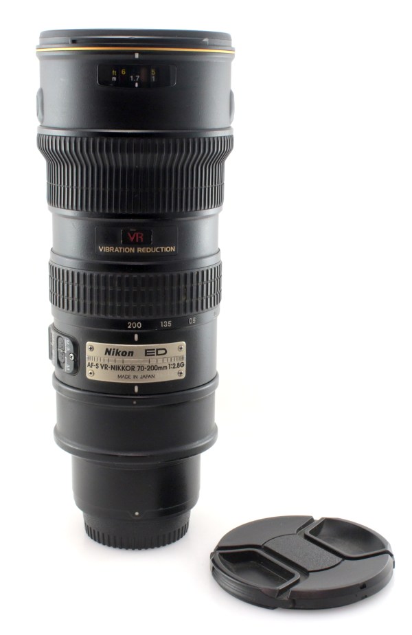 Nikkor Nikon AF AF-S VR 70-200mm f2.8 G ED Telephoto Zoom Lens W/ Hood